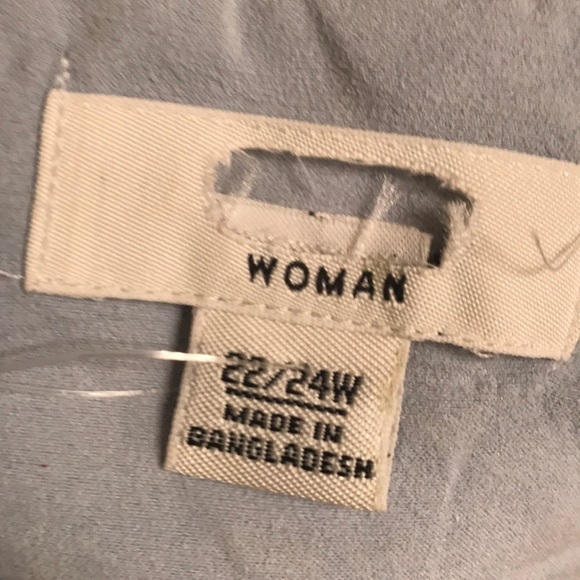 💖 Women Top Shirt 22/24W - Picture 7 of 8